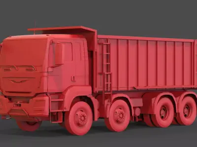 MAN TGS 3D print model