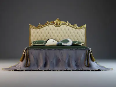 Collection Bedrooms and Hall  Interiors 30 pack 3D model 3D model