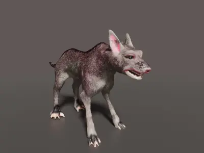 hound wolf 3D model