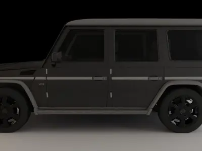 Mercedes-Benz G-Class 550 V8 2008 3D model