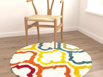 Rugs No 545 Low-poly 3D model