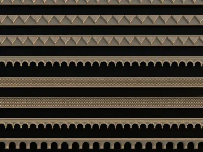 Ornament Pack Vol 8 - Romanesque Greece Gothic 3D model