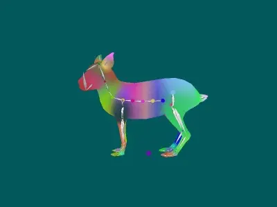 Patagonian Mara 3D model