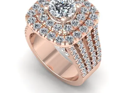 3D CAD NJ-1619-Ring 3D print model