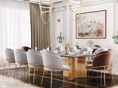 interior 052 3D model