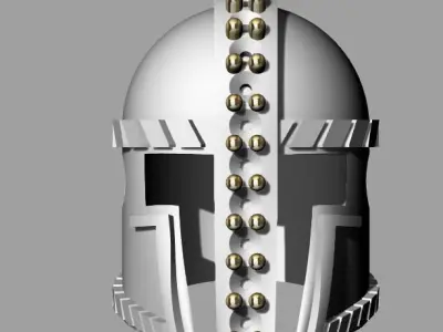 roman helmet 3D print model