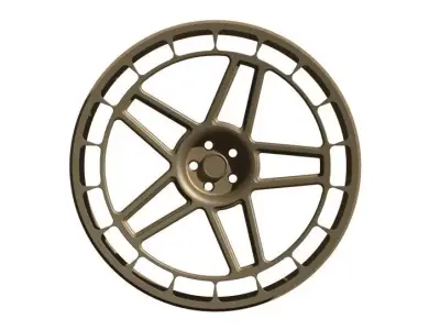 Fifteen52 Turbomac Rim V2 Low-poly 3D model