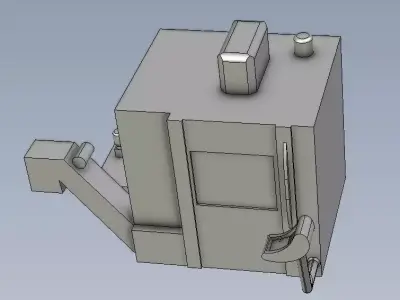 DMG MORI 103V CNC Machine 3D print model