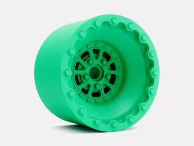 15x10 Sander 752 Wheel and Brake 3D print model