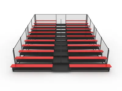 Bleachers 2 3D model