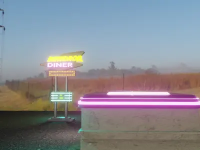 DewDrop Diner 3D model