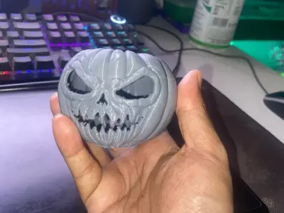 PUMPKIN  MODEL-3D PRINTABLE HALLOWEEN SPECIAL PUMPKIN MODEL Free 3D print model
