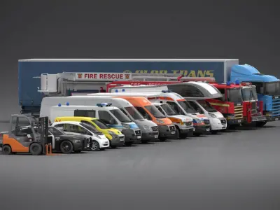 Archmodels vol 98 - vehicles 3D model