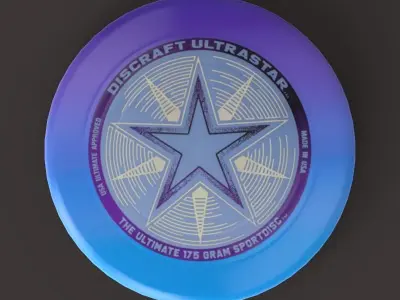 The Frisbee Disc 3D model