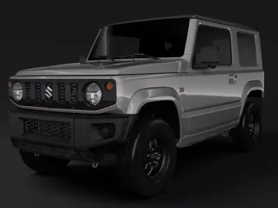 Suzuki Jimny XG 2020 3D model