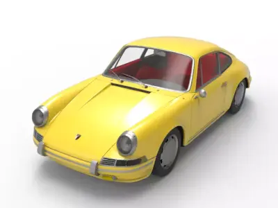 1964 Porsche 911 3D model