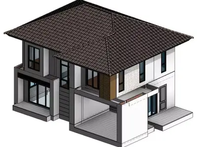 Revit Model Residential Vol1 3D model