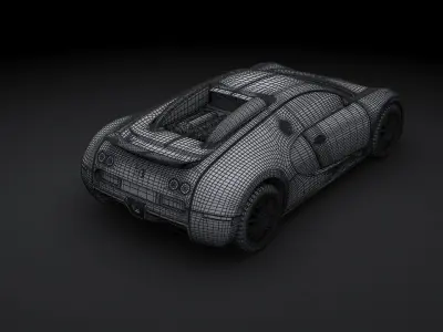 Bugatti Veyron  3D model