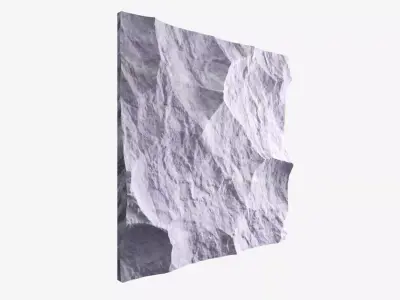 212-RockPanel piece of rock 3D model