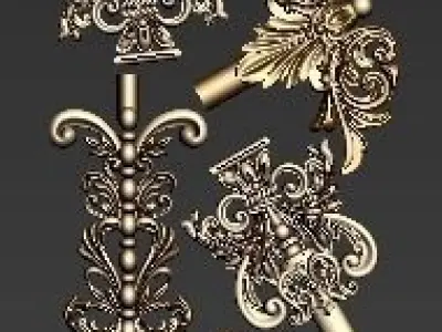 Decorative Ornamental 68 3D model