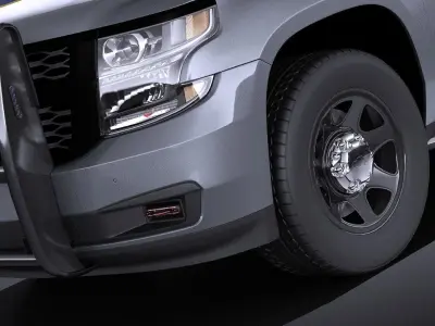 Chevrolet Tahoe PPV 2015 VRAY 3D model