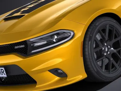 Dodge Charger Daytona 2017 3D model