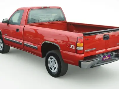 Chevrolet Silverado 2000 Low-poly 3D model