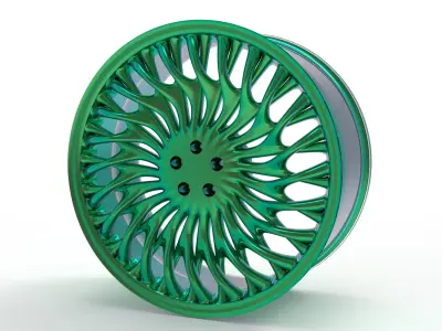 wheel rims 3D model