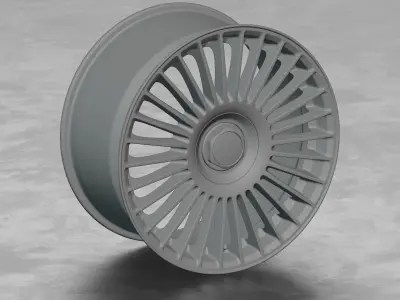 Rotiform GRZ Wheel 3D Model 3D model