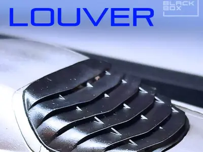 RX7 Window LOUVER FOR TAMIYA 1-24 Modelkit 3D print model