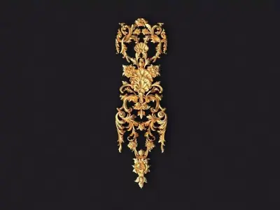 dekor ornament 3D model 22