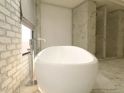 Bathroom 46 3D model