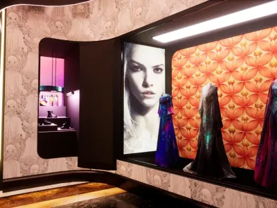 Cyberpunk Beauty Store 3D model