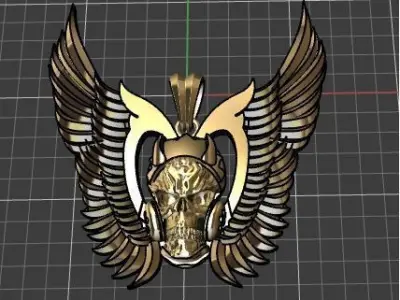 hells angels desing 3D print model