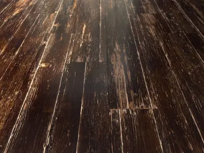 Yurtbay Old Town Wood Black 20x120 Texture