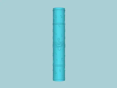 Texture Roll 35 - Music A Positive - Fondant Decoration Maker 3D print model