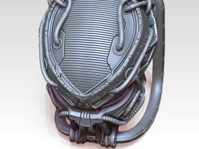 Predator Bio-Engineer Concept 3D print model