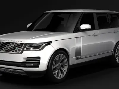 Range Rover Autobiography P400e LWB L405 2018 3D model