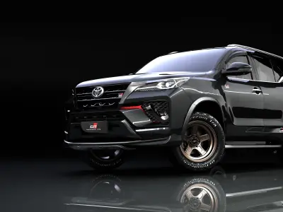 Titan FR2 Wheels 3D model