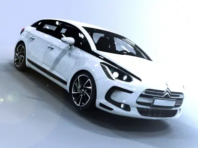 Citroen DS5 3D model