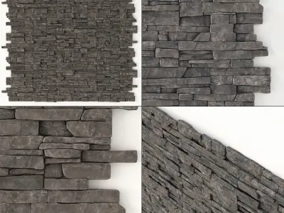 Panel clincer rock panel n3 3D model