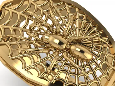 spider ring  3D print model