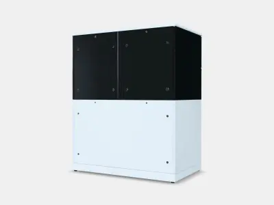 NORDLI Chest of 6 drawers 13 Low-poly 3D model