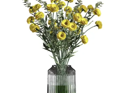 bouquet 3D model purchase