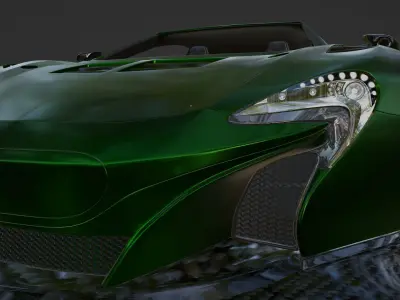 Mclaren P1 With Rigacar 3D model