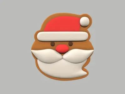 Enviroment - Christmas Icon Pack Low-poly 3D model