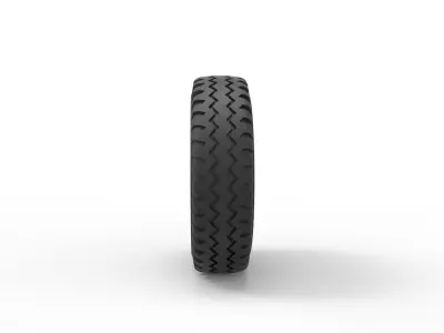 Offroad wheel 31 3D print model