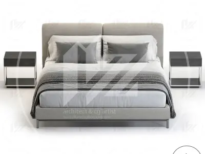 Domkapa Margot Bed No2 3D model