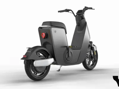 Scooter Yadea v7 3d model 3D model
