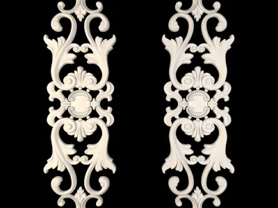 Decorative Ornaments - 06 3D model